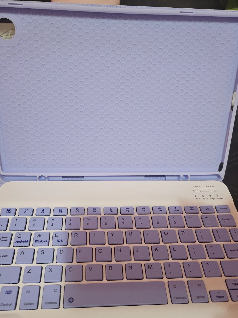 Lilac Tri Fold Case